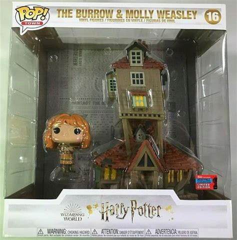 The Burrow And Molly Weasley Funko Pop Town 16 Harry Potter