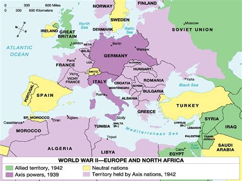 Map Of Europe 1939 Allies And Axis Powers Us States Map