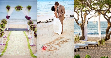 If you're going to have a big wedding on these beaches, going through all of the paperwork is difficult, time consuming, and costly. 5 Types of Low-Budget Weddings Anyone Can Plan