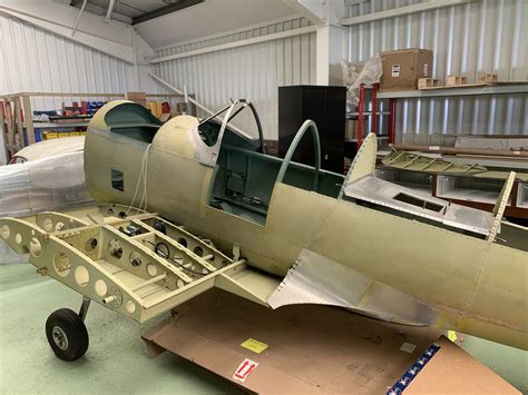Spitfire Mk26 80 Scale Replica Airframe Project For Sale Afors