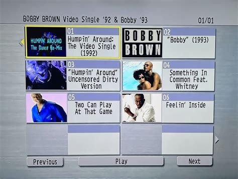 Bobby Brown His Prerogative Humpin Around The Video Single Bobby Dvd