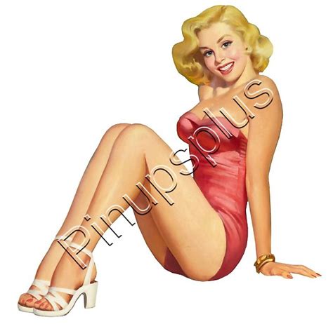 Retro Sexy Pinup Pin Up Girl Guitar Decal On White Waterslide Reverb