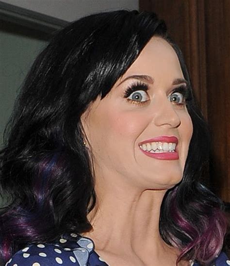 Katie Perry Frozen Face Katy Perry Celebrities
