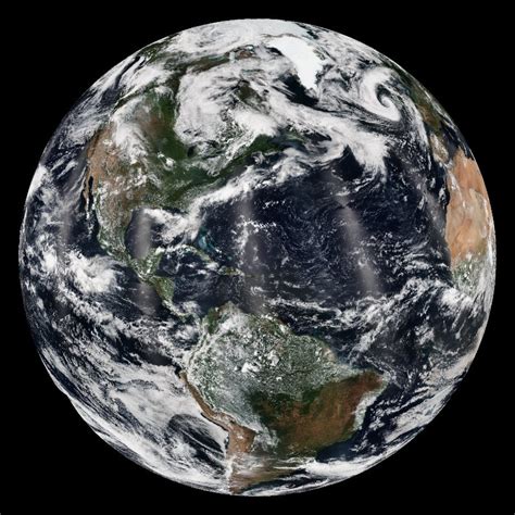 Earth In True Color Goes East And West Real Time Science On A Sphere