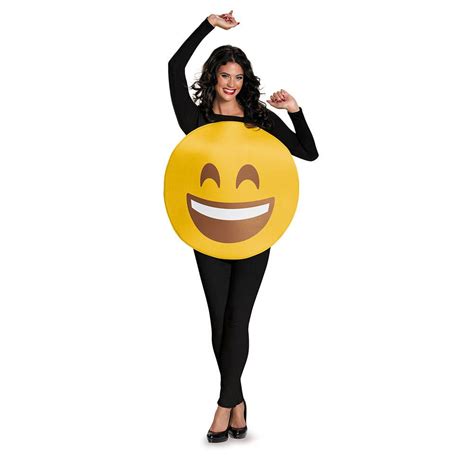 Halloween Smiling Emoji Costume Emoji Costume Easy Character Costumes Funny Outfits