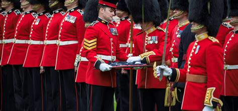 Grenadier Guards Receive Medals For Three Operational Tours In Six