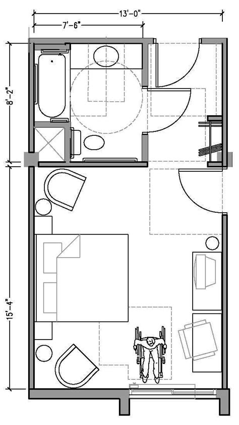 Independent living one bedroom apartment floor plans larksfield place. Hotel Room Floor Plans Hotel Room Floor Plan Dimensions ...