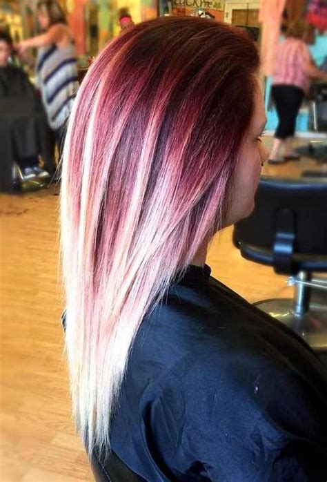 Red blonde hair is more than just a transitional shade. 25+ Insanely Awesome Ombre Hair (Red, Blue, Purple, Blonde ...