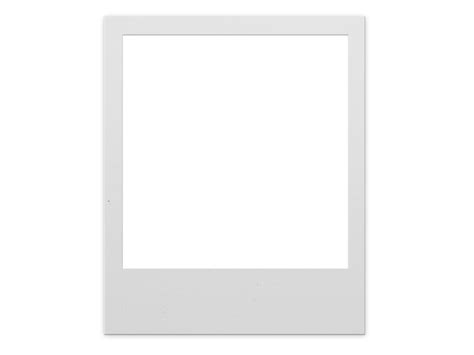 Polaroid Frame Png For Photoshop Isolated Objects Textures For