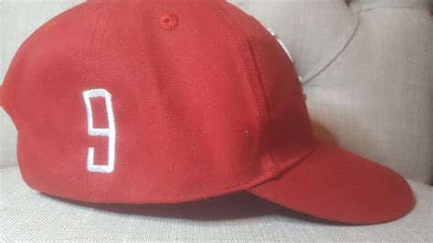 Baseball Cap Personalized With Player Number Baseball Cap Number