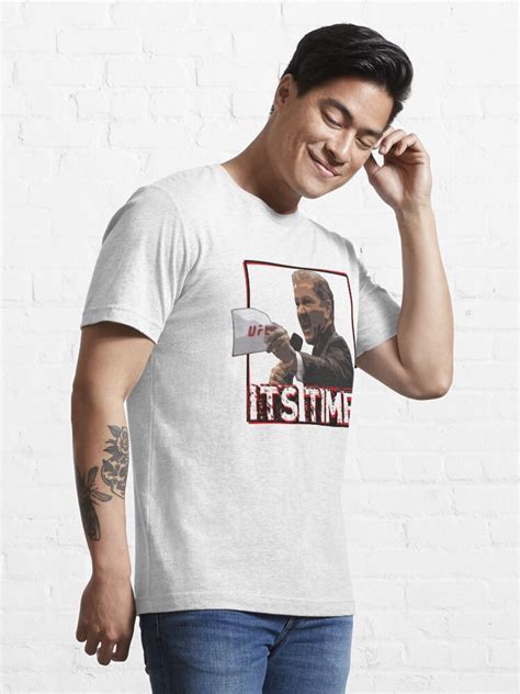 Bruce Buffer Its Time T Shirt For Sale By Meme Dreamer Redbubble