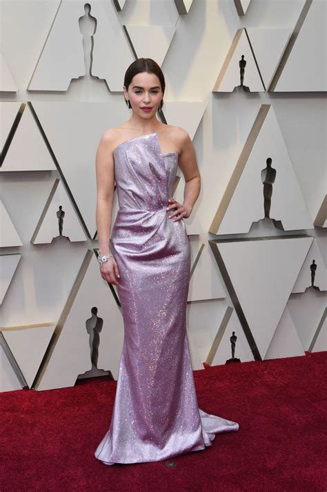 Emilia Clarke Oscars 2019 Red Carpet Celebmafia