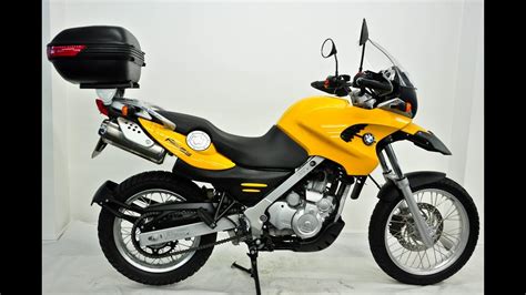 Bmw F650gs 2002 Yellow Youtube