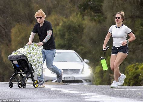 Ed Sheeran And Wife Cherry Seaborn Walk With Daughter Lyra In Victoria S Mornington Peninsula