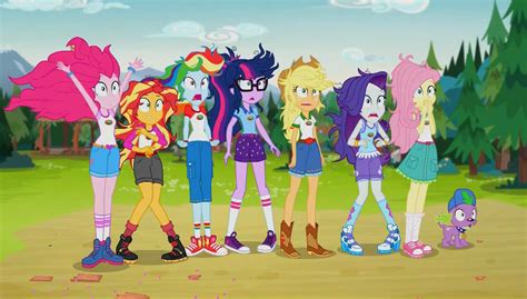 1257929 Applejack Equestria Girls Fluttershy Legend Of Everfree