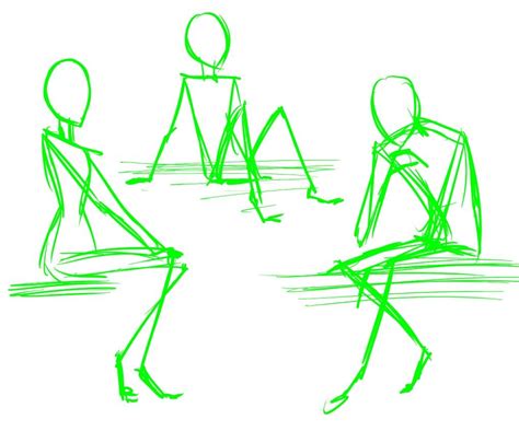 Sitting Positions Body How To Draw Mangaanime Drawing