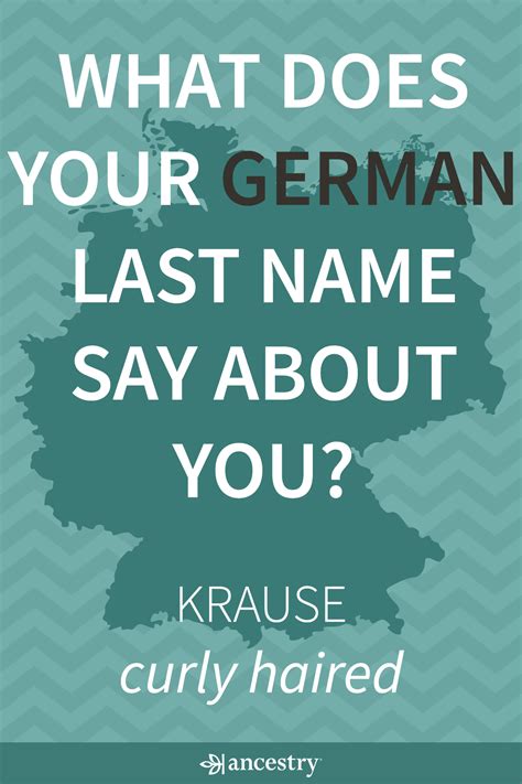 Discover The Meaning And Origin Of Your German Last Name