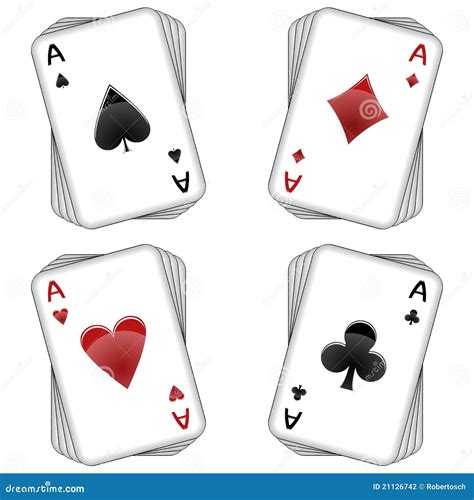 Aces Playing Cards Stock Photography Image 21126742