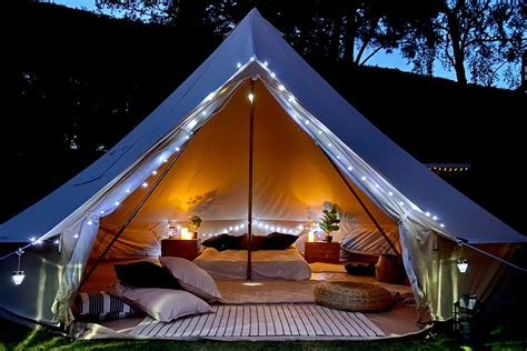 Bell Tent Hire Date Night Glamping Boutique Tents The Glamping Group