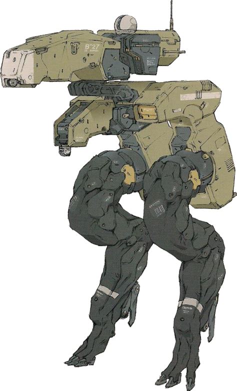 Gekko Robot Concept Art Metal Gear Robots Concept