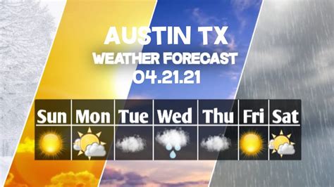 Weather Forecast Austin Texas Austin Weather Forecast 04212021 Youtube