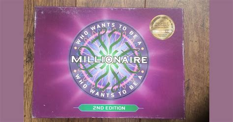 Who Wants To Be A Millionaire Second Edition Board Game Boardgamegeek