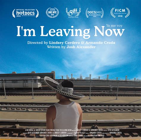 I'm Leaving Now | International Documentary Association