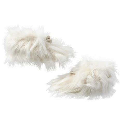 Winter Fox Ankle Tassel Faux Fur Bootie Slippers Pottery Barn Teen