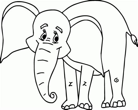 Berat seekor gajah menyamai berat sekitar 50 orang. Sketsa Gambar Mewarnai Gajah | Sobsketsa