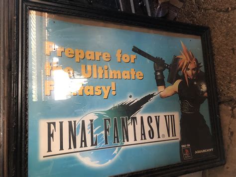 1997 Display Board For Ffvii Anyone Know More Info About This R