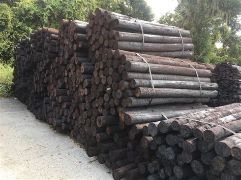 6 7 X 8 Creosote Fence Posts Sparr Building And Farm Supply Sparr