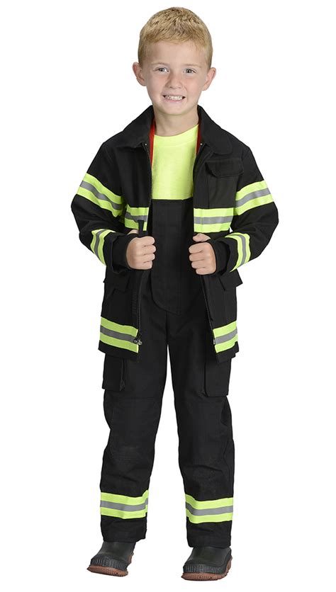 Real Firefighter Costume For Kids Firefighter Halloween