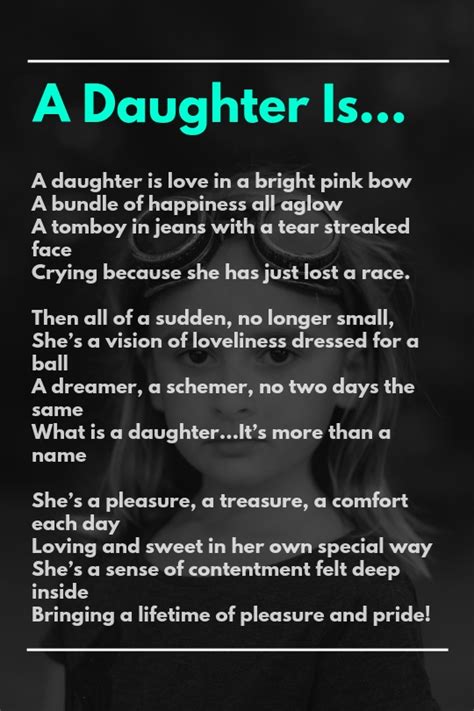 Love Poems For Daughter From Father