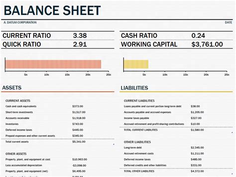 Balance Sheet Template Excel Spreadsheet Templates For Busines Blank