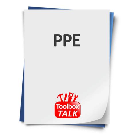 Ppe Toolbox Talk Template Your Safety Expert