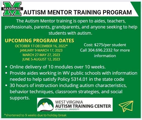 Autism Mentor Training Wv Autism Training Center