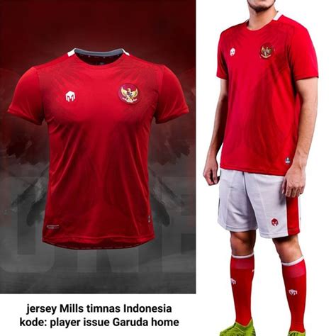 Jual Jersey Timnas Indonesia Mills Garuda Player Issue Home Red Jersey Bola Di Lapak Oomph Store