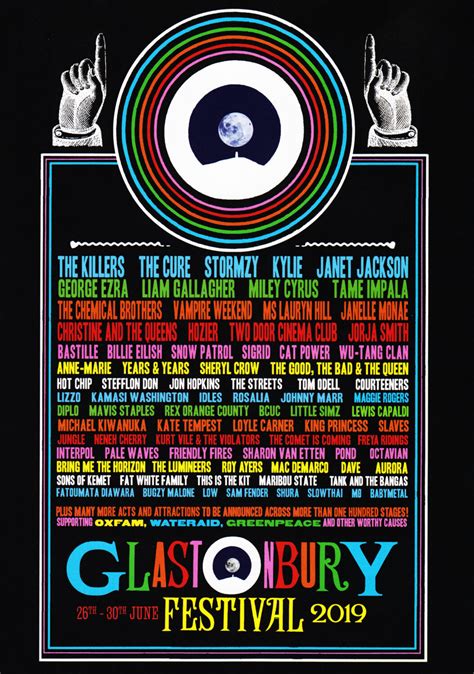 Glastonbury Festival 2019 Poster