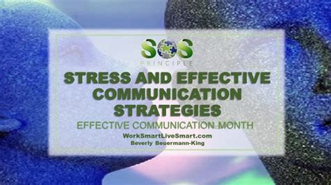 Stress And Effective Communication Strategies Work Smart Live Smart