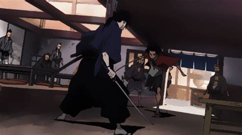 Ovadrive Samurai Champloo Anime Fight Japanese Animation