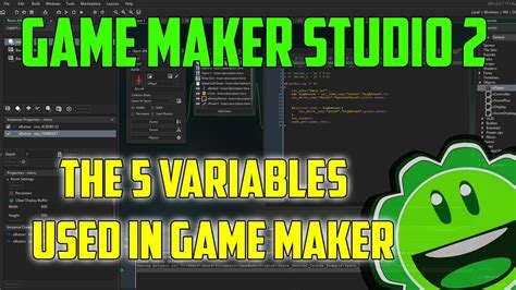 Game Maker Studio 2 How To Use Different Variables Beginner Tutorial