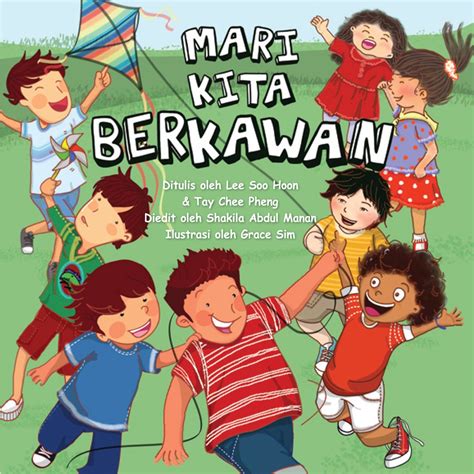Buku Cerita Kanak Kanak Bersiri Saiz Besar Kawan Saya 5 Tajuk Dalam