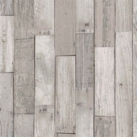 Next Distressed Wood Plank Grey Wallpaper 118310