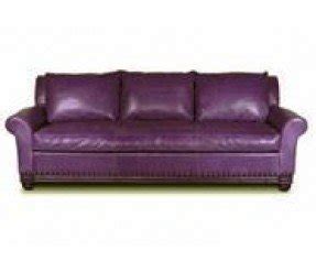 Styles from farmhouse to industrial! Purple Leather Sectional - Foter
