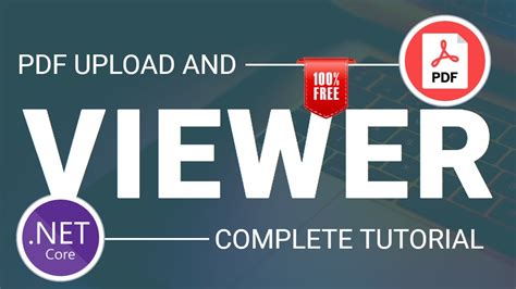 ASP NET Core PDF Viewer PDF Upload Free YouTube