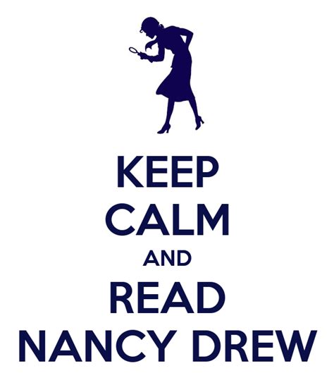 Keep Calm And Read Nancy Drew Poster Rachel Keep Calm O Matic