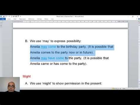 modal verbs  grammar part  youtube