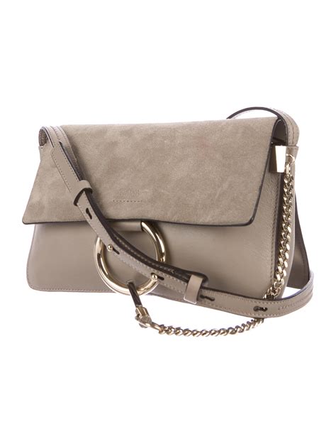 Chloé Faye Small Shoulder Bag Handbags Chl60810 The Realreal