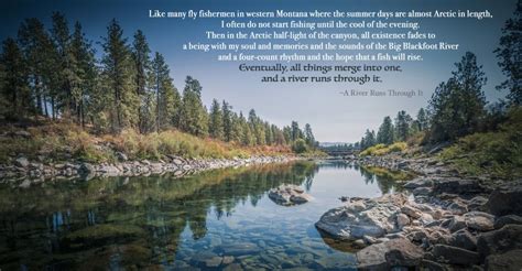 An adaptation of norman maclean's classic memoir. Norman Maclean, A River Runs Through It | River, River ...