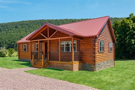 Shop Our Popular Pioneer Cabins Ranch Style Log Home Plans